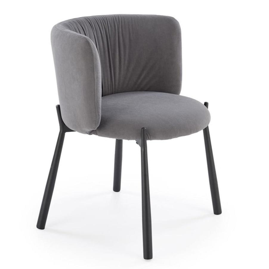 Krēsls Riko 60/58/76/45 cm pelēks - N1 Home