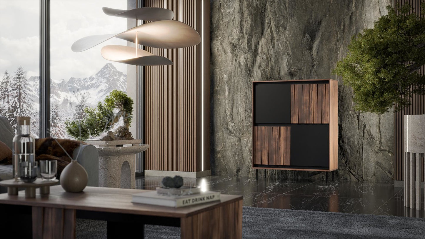 Kumode Turin 102/40/128 cm - N1 Home