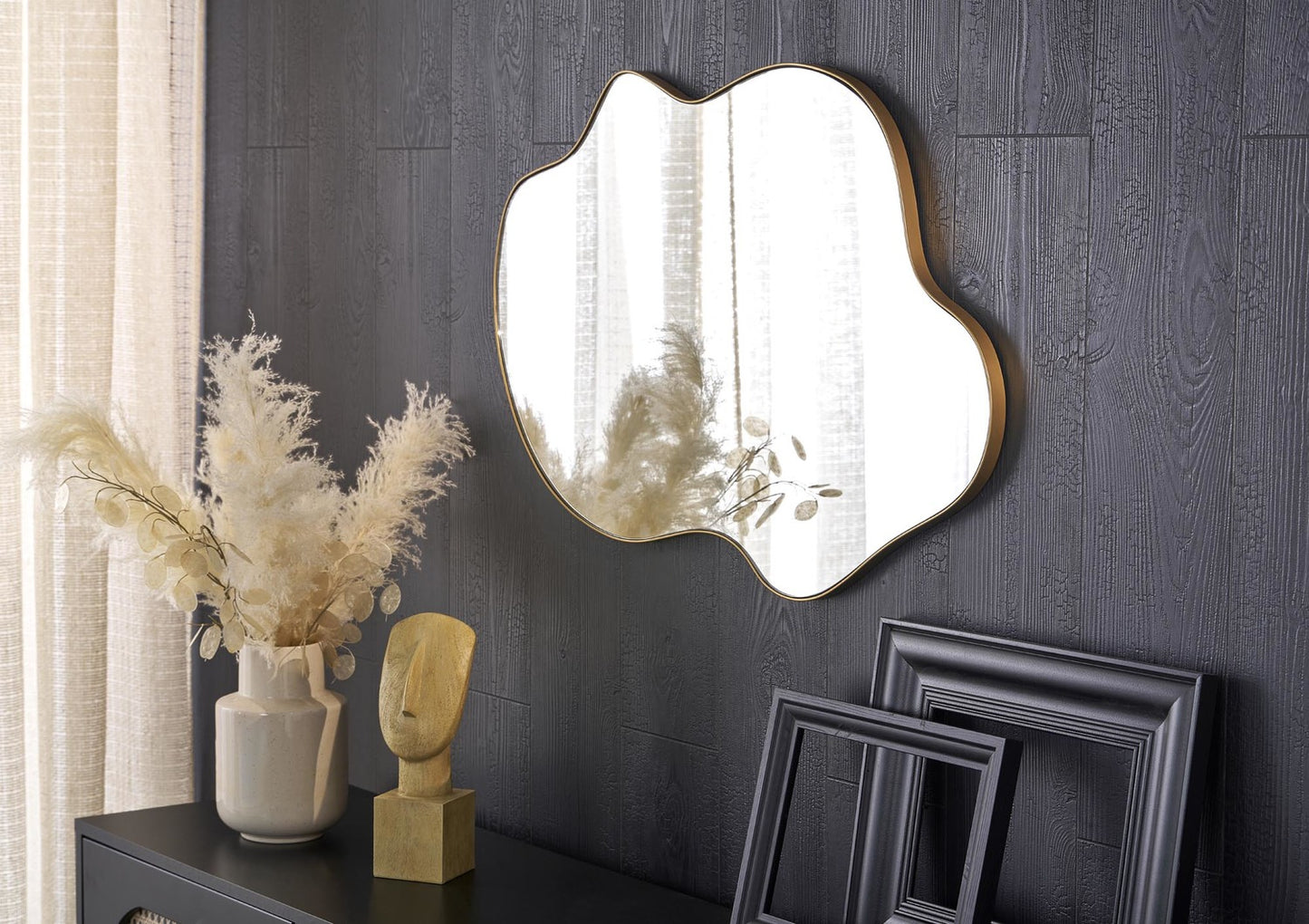 Spogulis Esse 90/56/1,5 cm zelts - N1 Home