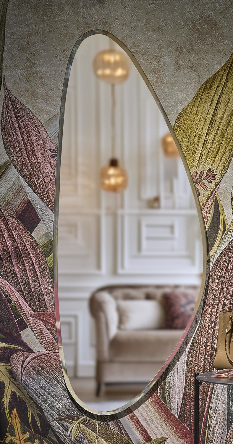 Spogulis Sera 120/50/1,6 cm sudrabs - N1 Home