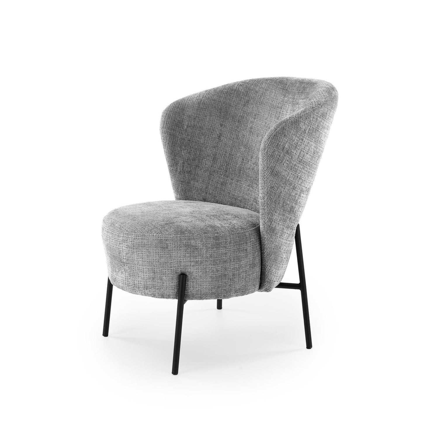 Krēsls Cezi 70/79/85 cm pelēks - N1 Home