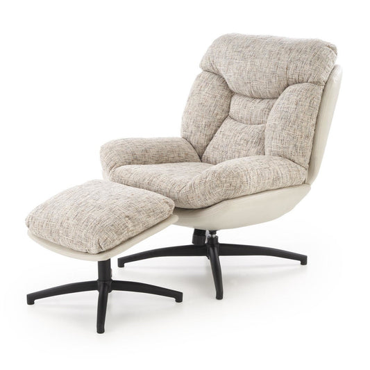 Krēsls Krons 78/90/98/46 cm bēšs - N1 Home