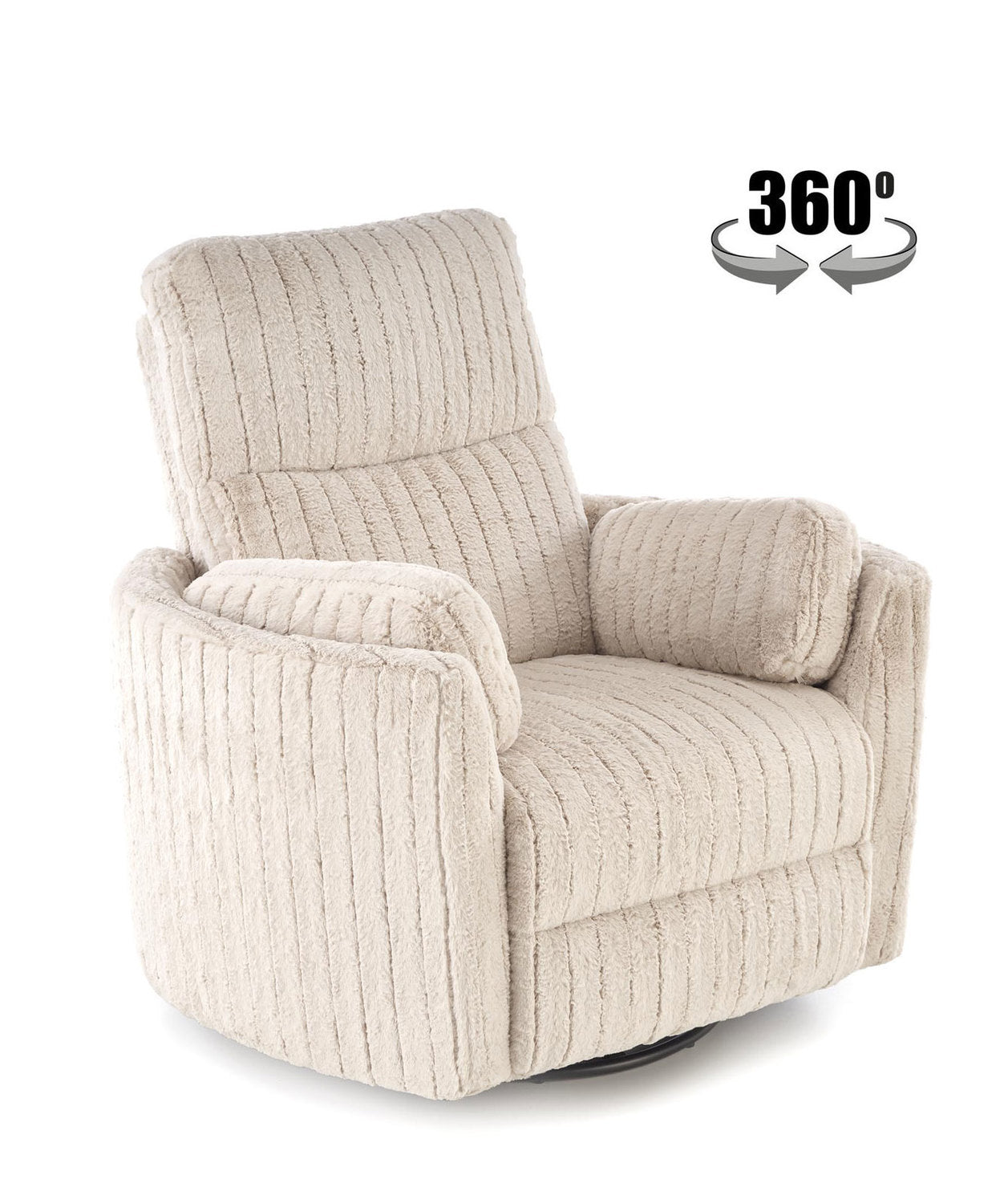 Krēsls Pegals 110/100–170/108–81/45 cm bēšs