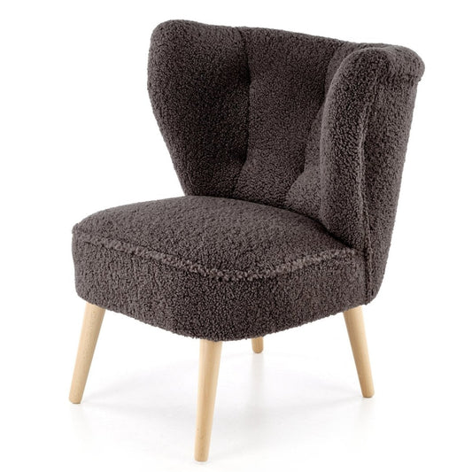 Krēsls Mocc 70/71/81/46 cm tumši brūns - N1 Home