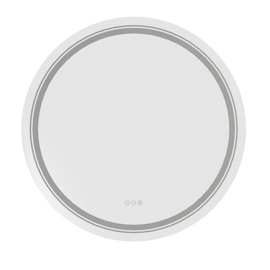 Spogulis Dove 60/60/4,5 cm; 80/80/4,5 cm sudraba - N1 Home