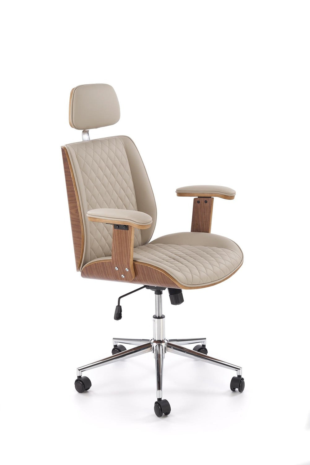 Krēsls Timba 72/68/114-122/46-54 cm valrieksts/bēšs