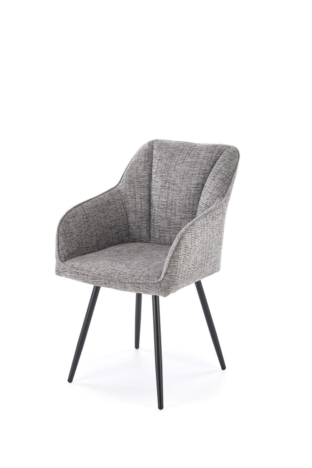 Krēsls Lotur 54/60/85/47 cm pelēks - N1 Home