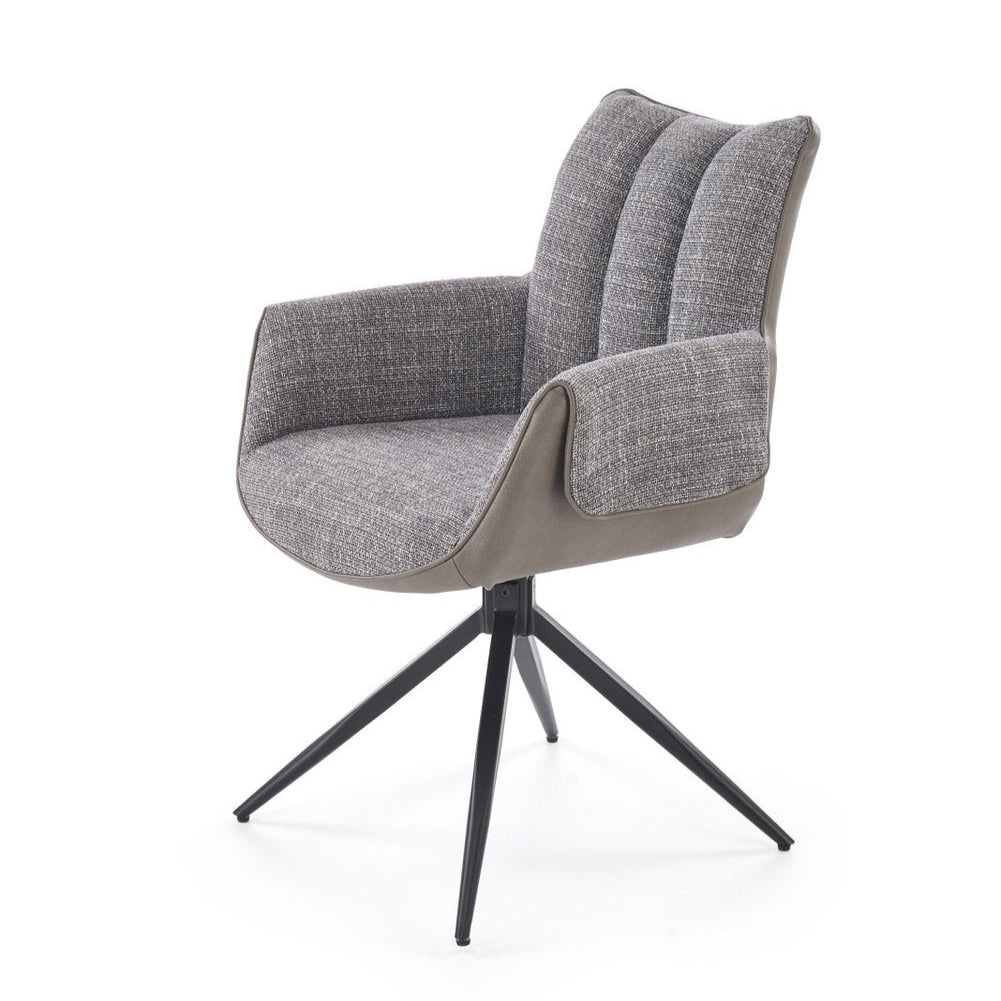 Krēsls Boori 65/64/87/49 cm pelēks - N1 Home