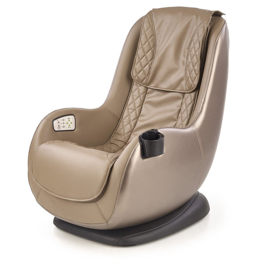 Masāžas krēsls Dopos 69/70/94/41 cm brūns/bēšs - N1 Home