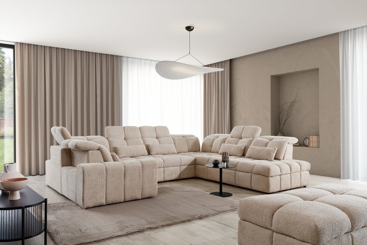 Pufs Marseille 130/44/70 cm Catch me 02 - N1 Home