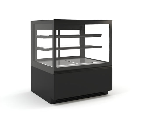 Konditorejas letes Rafo Mini CH – refrigerated 1300x860x1170 cm melns Enerģijas klase E - N1 Home