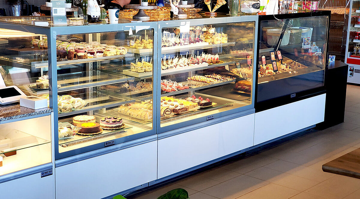 Konditorejas letes Rafo Mini CH – refrigerated 1300x860x1170 cm melns Enerģijas klase E - N1 Home