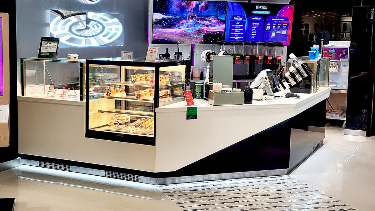 Konditorejas letes Rafo  NE - neutral 650x860x1370 cm melns Enerģijas klase  NA - N1 Home