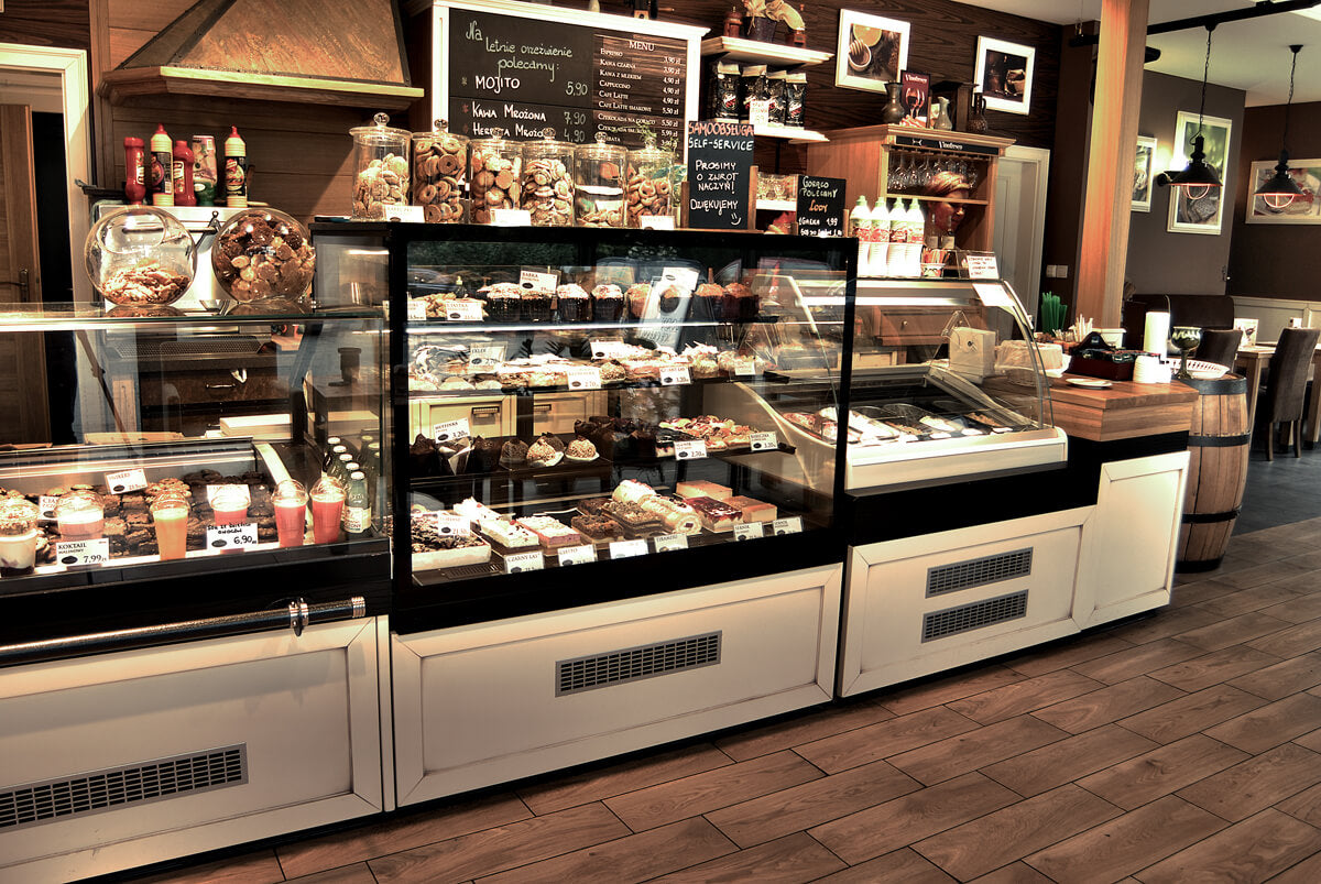 Konditorejas letes Rafo Mini CH – refrigerated 1300x860x1170 cm melns Enerģijas klase E - N1 Home