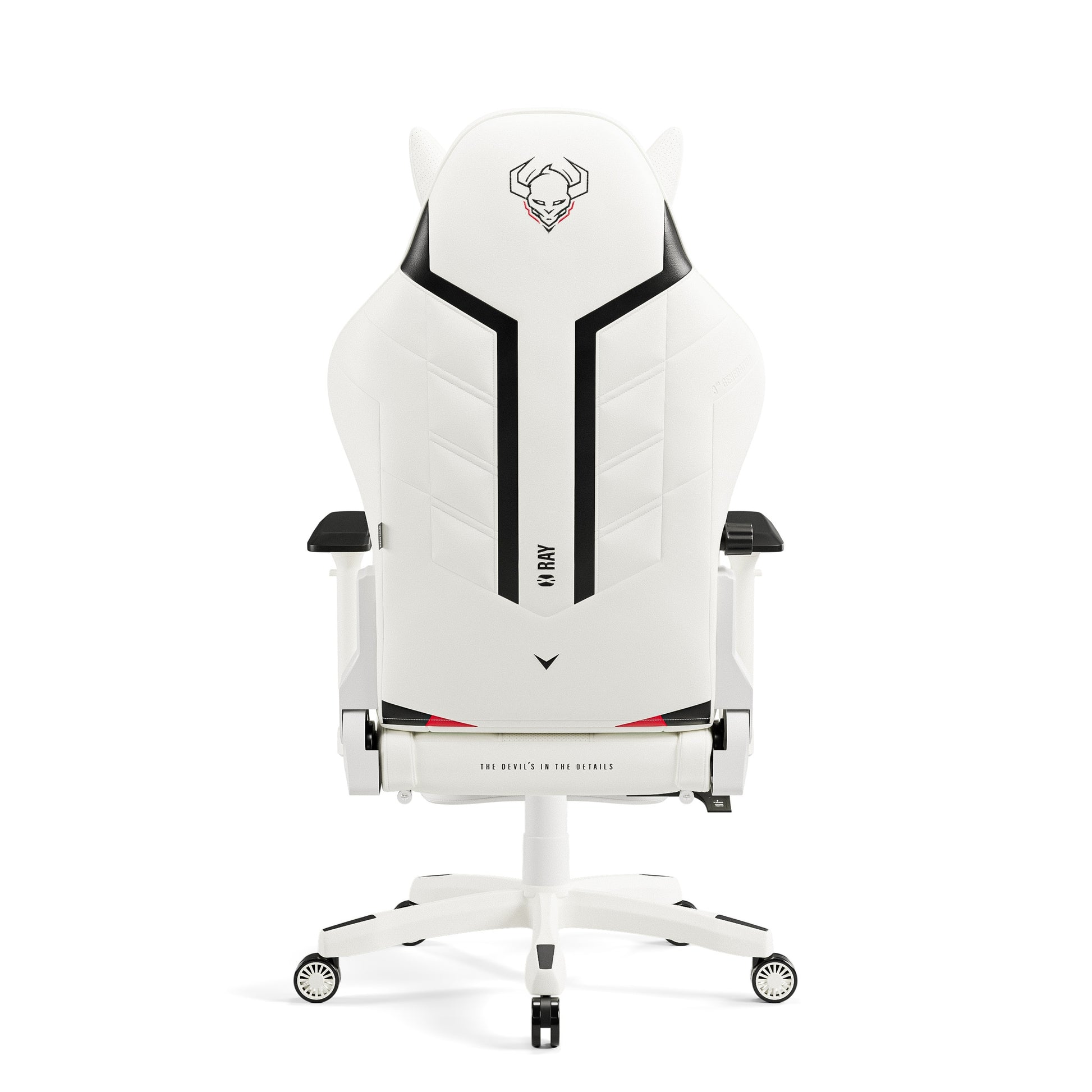 Krēsls X - Ra 125 - 135/68/57; 135 - 145/ 73/63 cm balts/melns - N1 Home