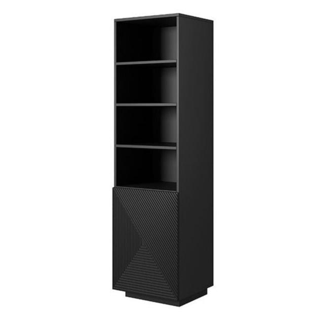 Skapis OSLO 180/43/50 melns - N1 Home