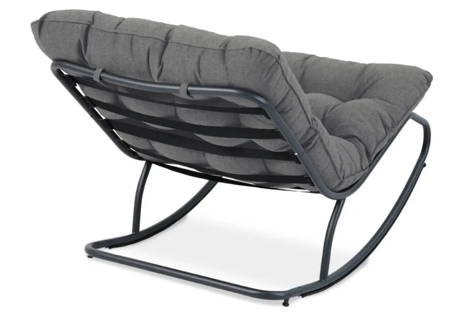 Šūpuļkrēsls Aga 71/115/73 cm  tumši pelēks - N1 Home