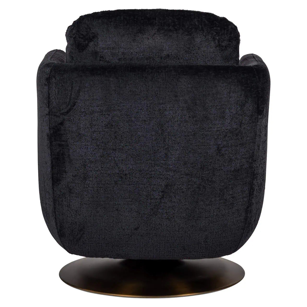 Krēsls Turner Richmond Interiors 87/72/77 cm black chenille - N1 Home
