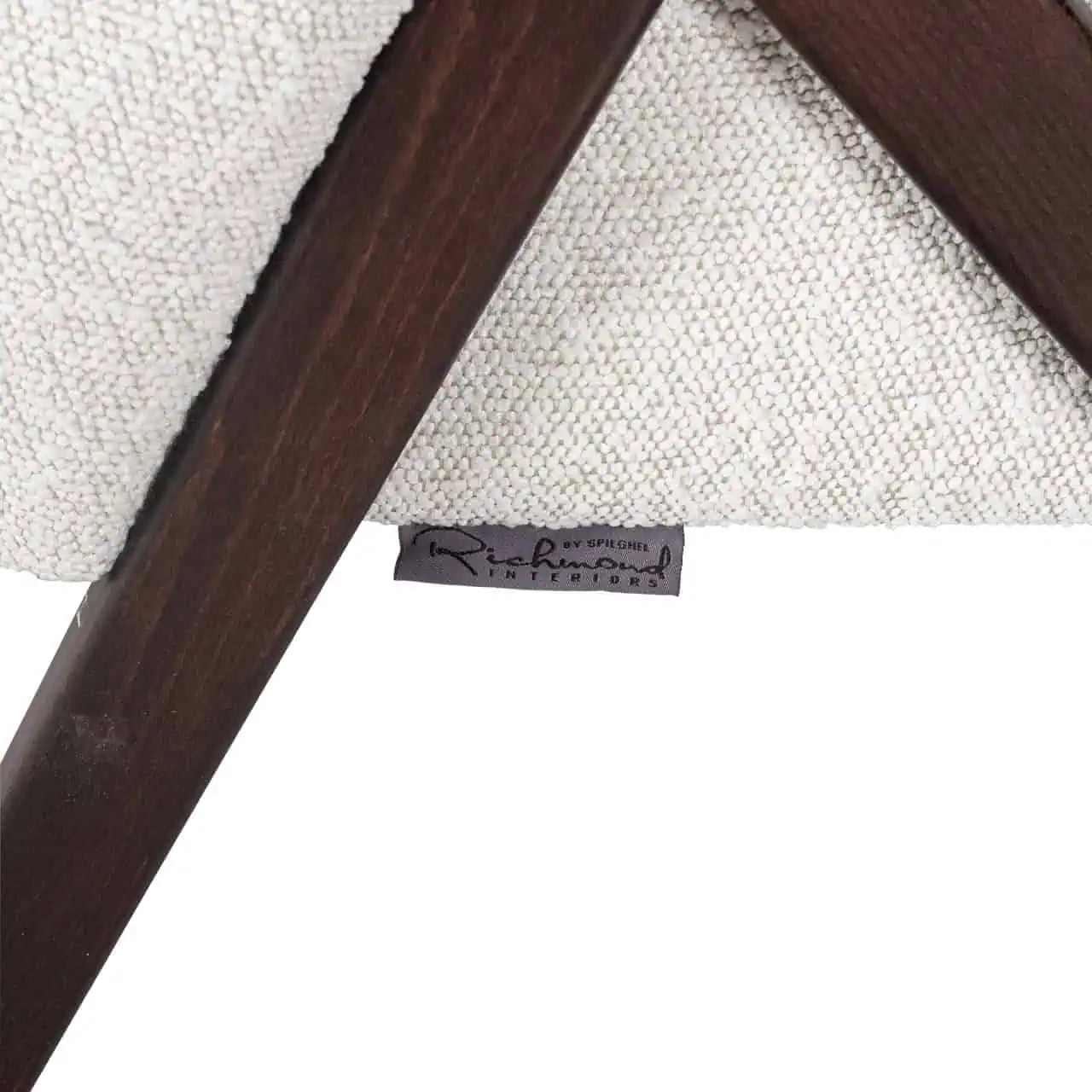 Krēsls Mia Richmond Interiors 75/66/70 cm white bouclé - N1 Home