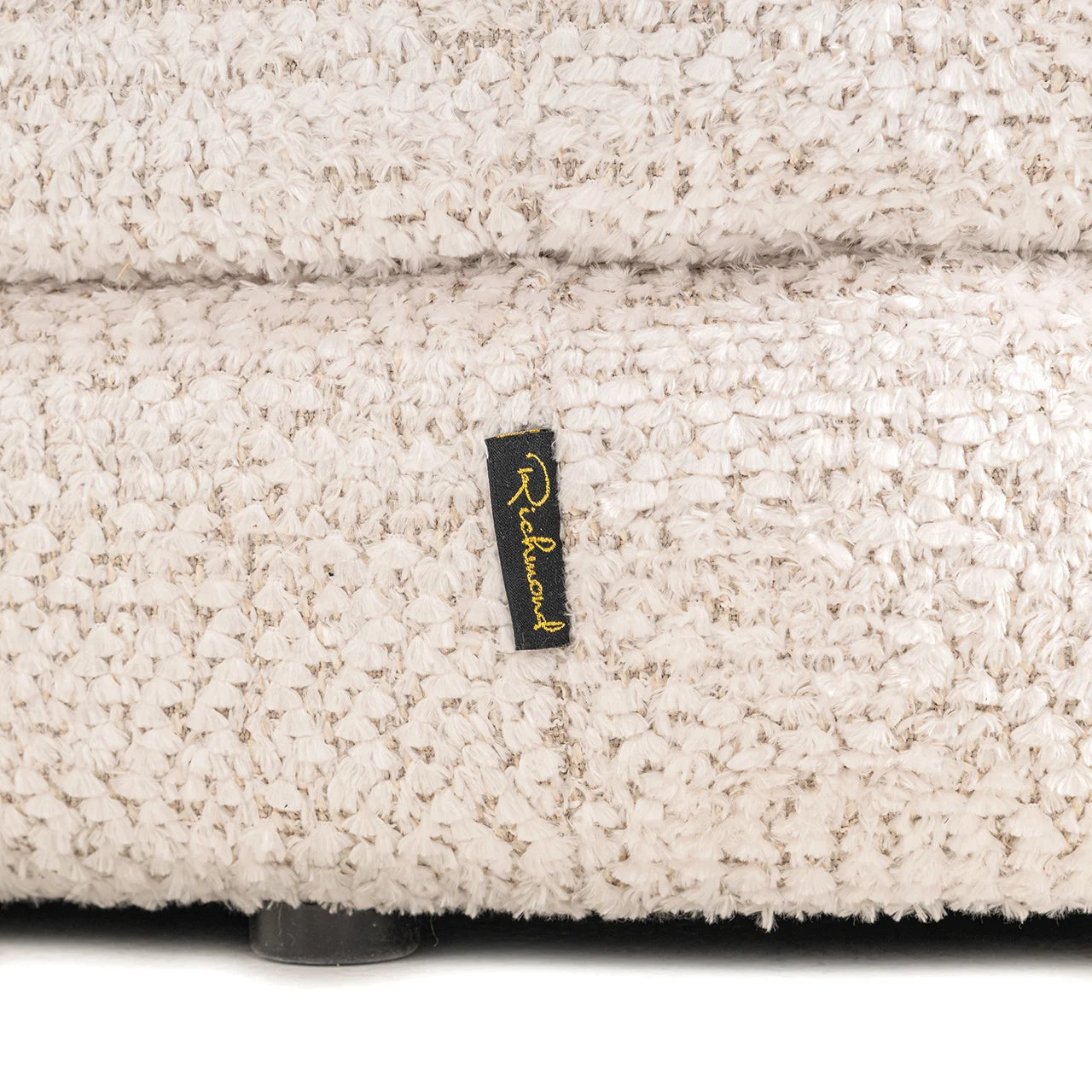 Pufs Camile Richmond Interiors 48/130/45 cm Be Lovely 11 Cream - N1 Home