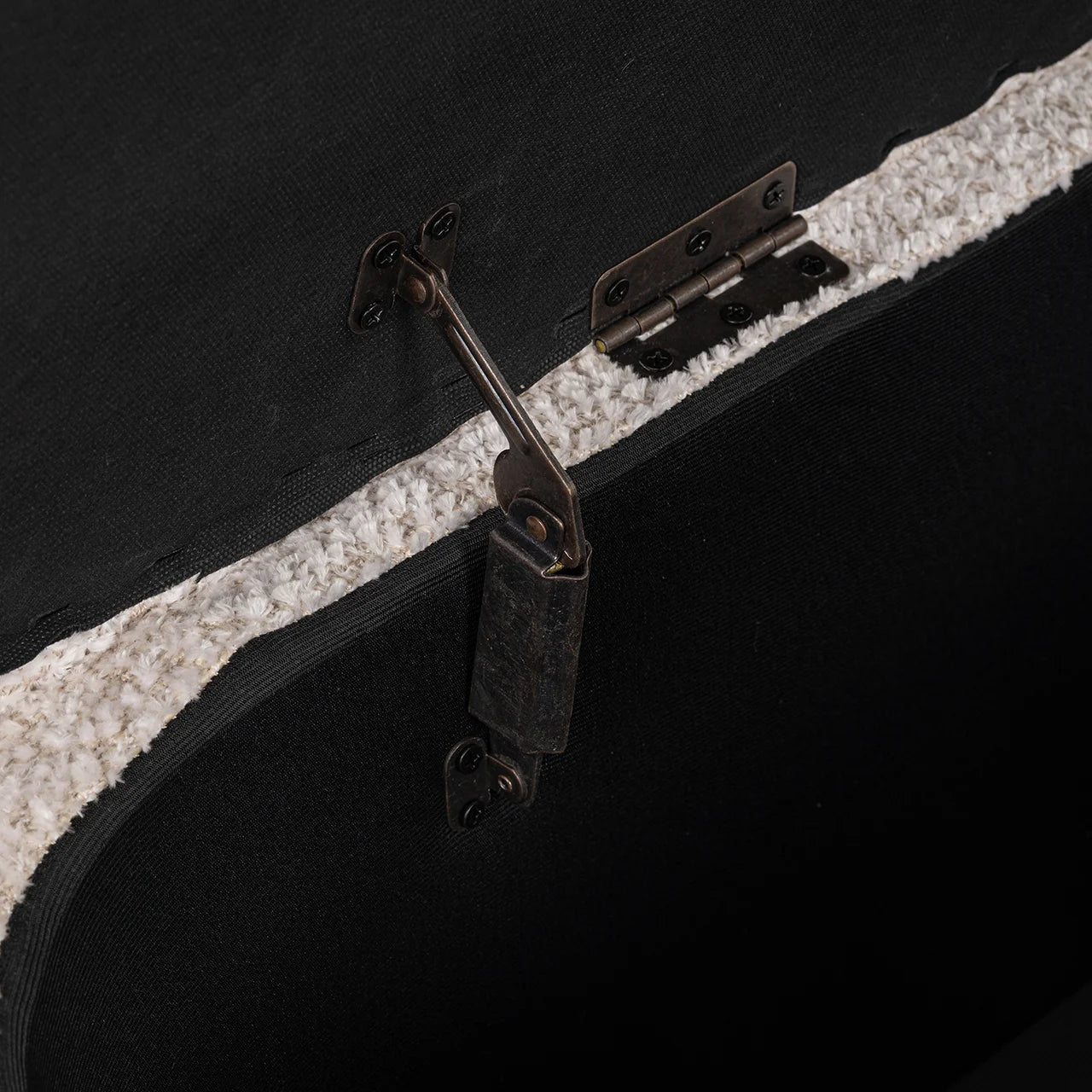 Pufs Camile Richmond Interiors 48/130/45 cm Be Lovely 11 Cream - N1 Home