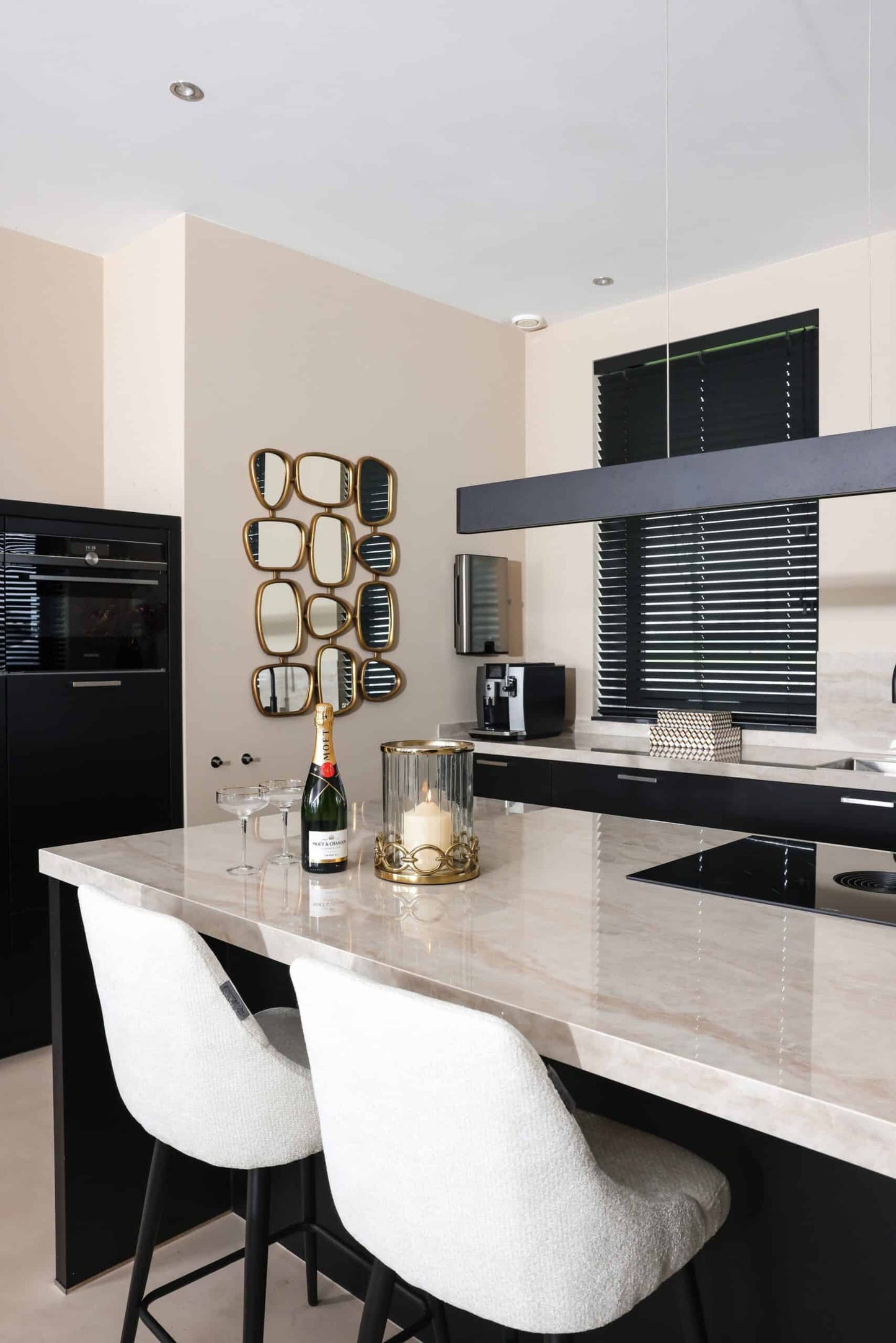 Svečturis Jayce Richmond Interiors 24/20/20 cm zelts