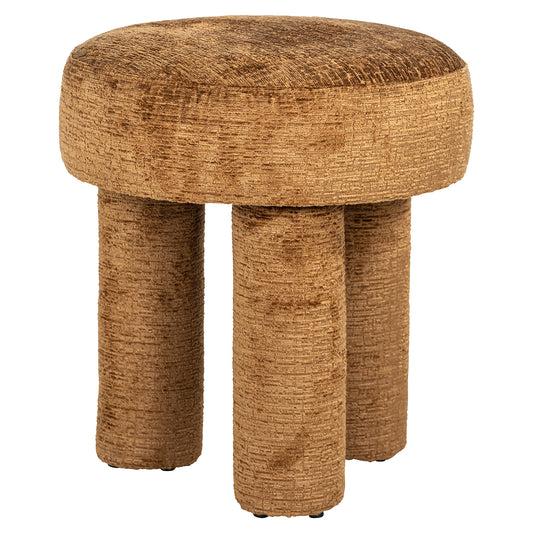 Pufs Pommery Richmond Interiors 49/44/44 cm Fusion cognac 28 - N1 Home