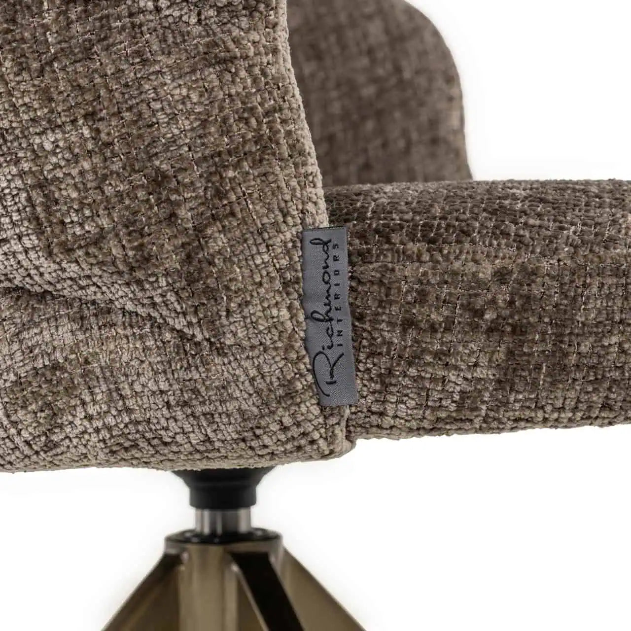 Krēsls Zendaya Richmond Interiors 79/60/61 cm niagara stone Chenille - N1 Home