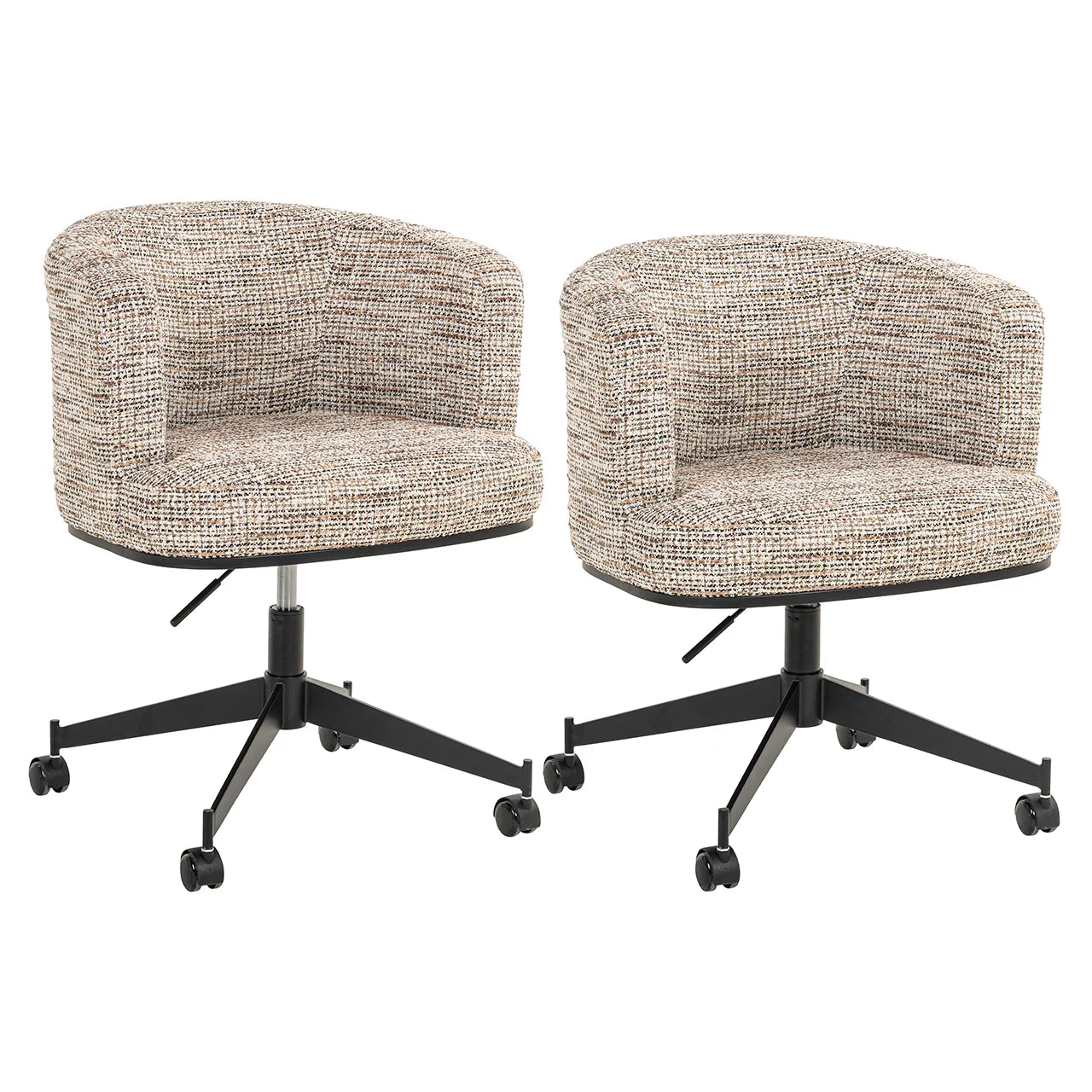 Grozāmais krēsls ar riteņiem Rochenne Richmond Interiors 77/65/63 cm Be Trendy 01 Nature - N1 Home