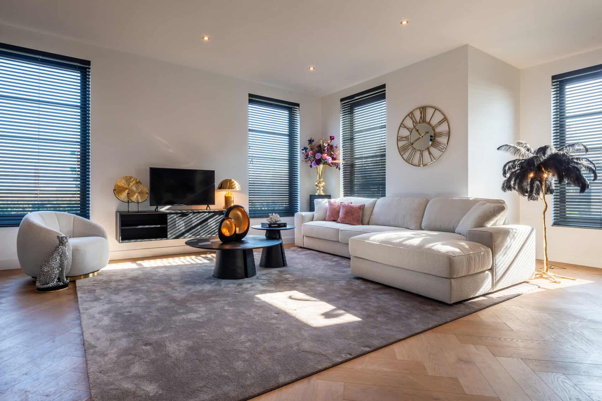 Kafijas galds Blax Richmond Interiors 110/40/110 cm melns - N1 Home