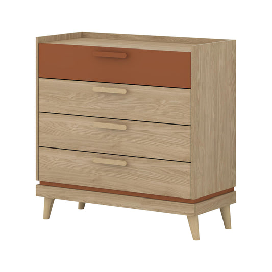 Kumode Skanija 90/90/40 cm ozols - N1 Home
