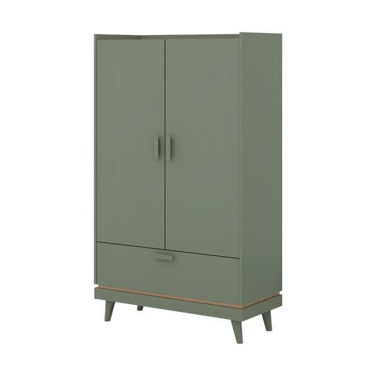 Skapis Skanija 90/150/40 cm zaļs - N1 Home