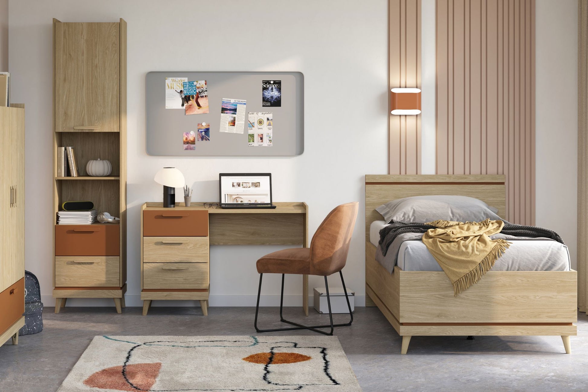 Galds Skanija 120/80/50 cm ozols - N1 Home