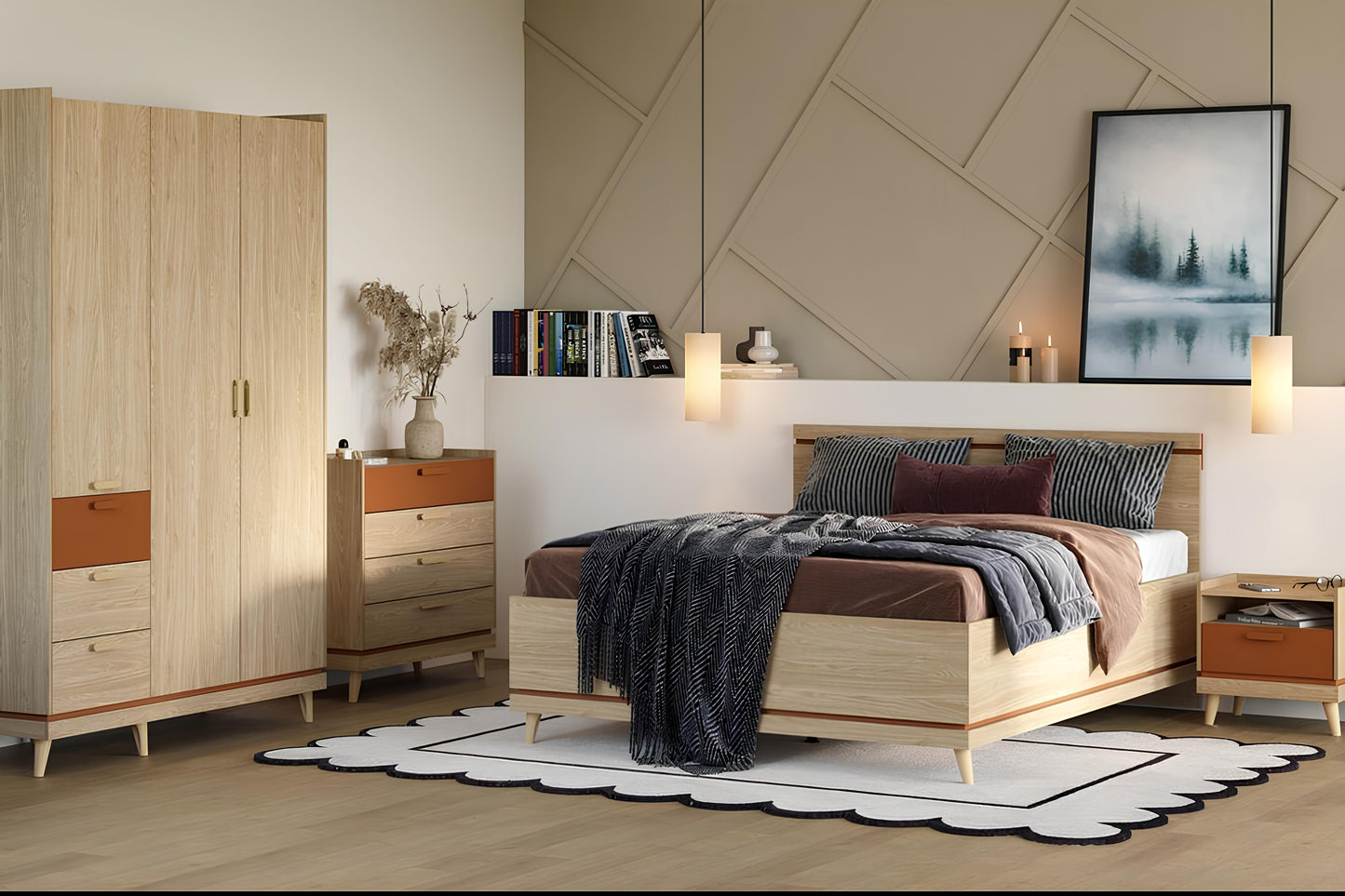 Galds Skanija 120/80/50 cm ozols - N1 Home