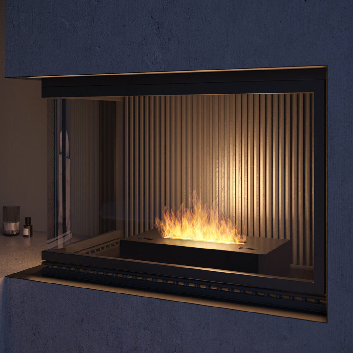 Biokamīns Simp 400 40/20/8 cm melns - N1 Home