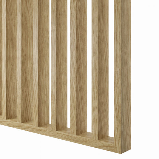 Lameļu starpsiena eiropas ozols 59/99/147/203/261 cm/augstums pēc pasūtījuma - N1 Home