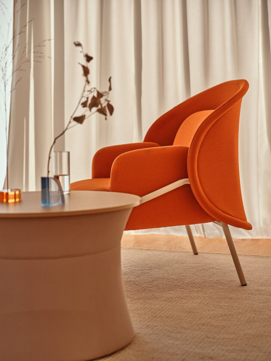 Krēsls Merd S 91/81/90 cm pelēks /dažādas polsterējuma krāsas - N1 Home