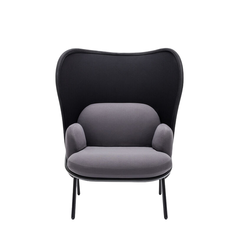 Krēsls Merd L 100/81/121 cm tumši pelēks/dažādas polsterējuma krāsas - N1 Home