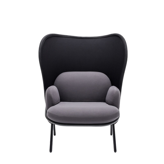 Krēsls Merd L 100/81/121 cm tumši pelēks/dažādas polsterējuma krāsas - N1 Home