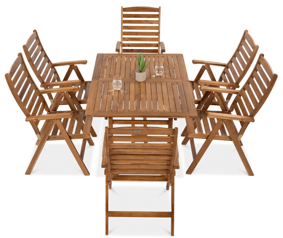 Koka dārza komplekts Akada Kubo akācija - N1 Home