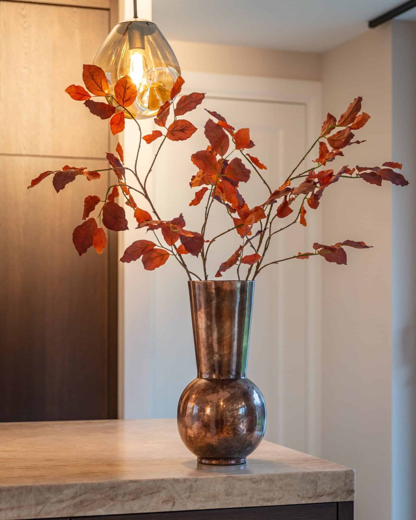 Vāze Jolise L Richmond Interiors 28/28/55 cm copper