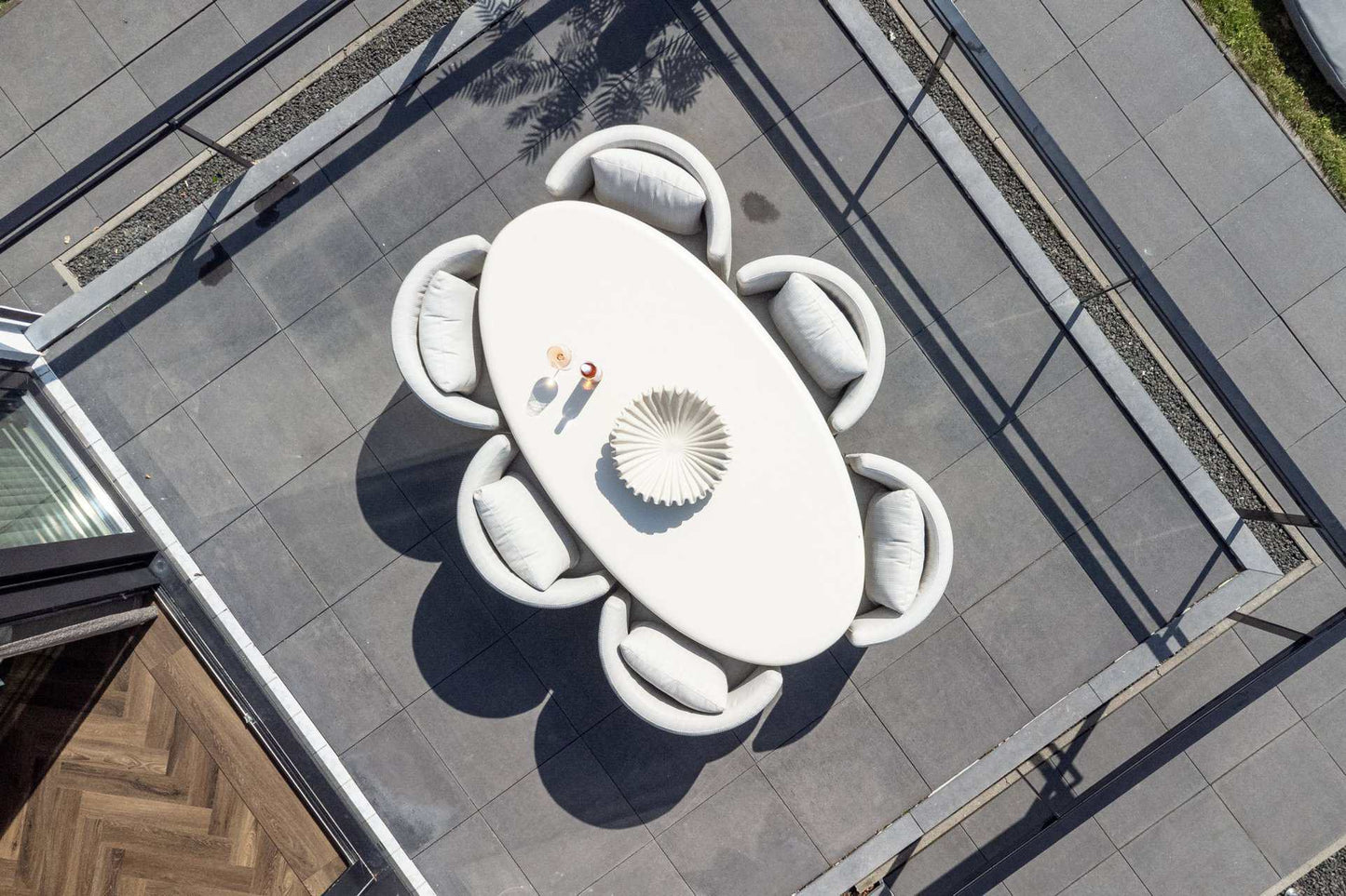 Āra ēdamgalds Urban Bloom Richmond Interiors 220/78/113 cm sandstone