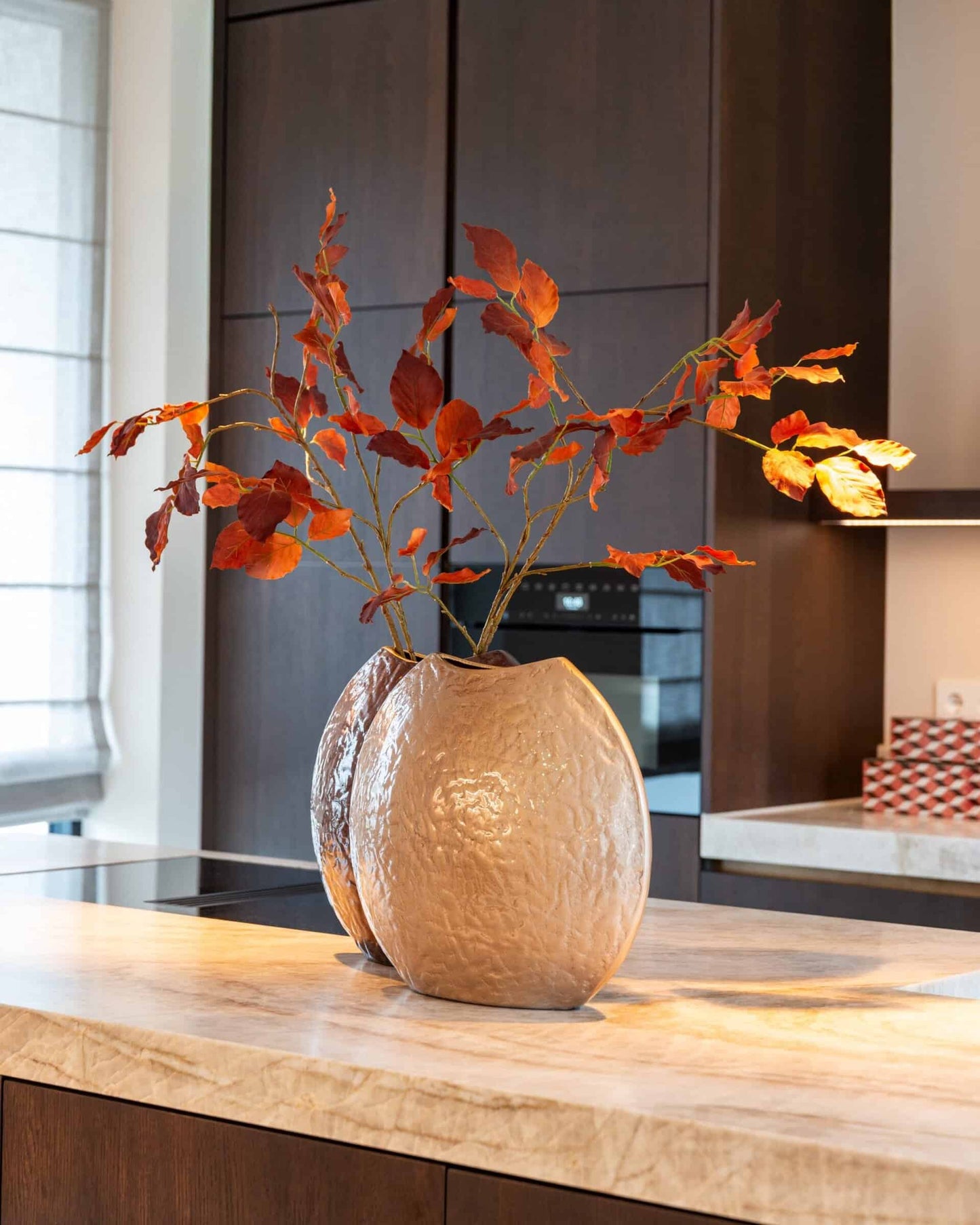 Vāze Jony Richmond Interiors 15/38/36 cm tumši brūns