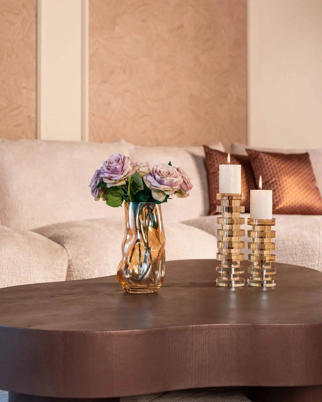 Svečturis Cira small Richmond Interiors 21/9/9 cm bēšs - N1 Home