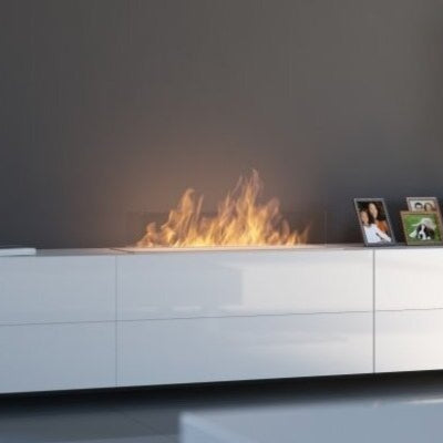 Biokamīns Inser 1000 100/32/20 cm inox - N1 Home