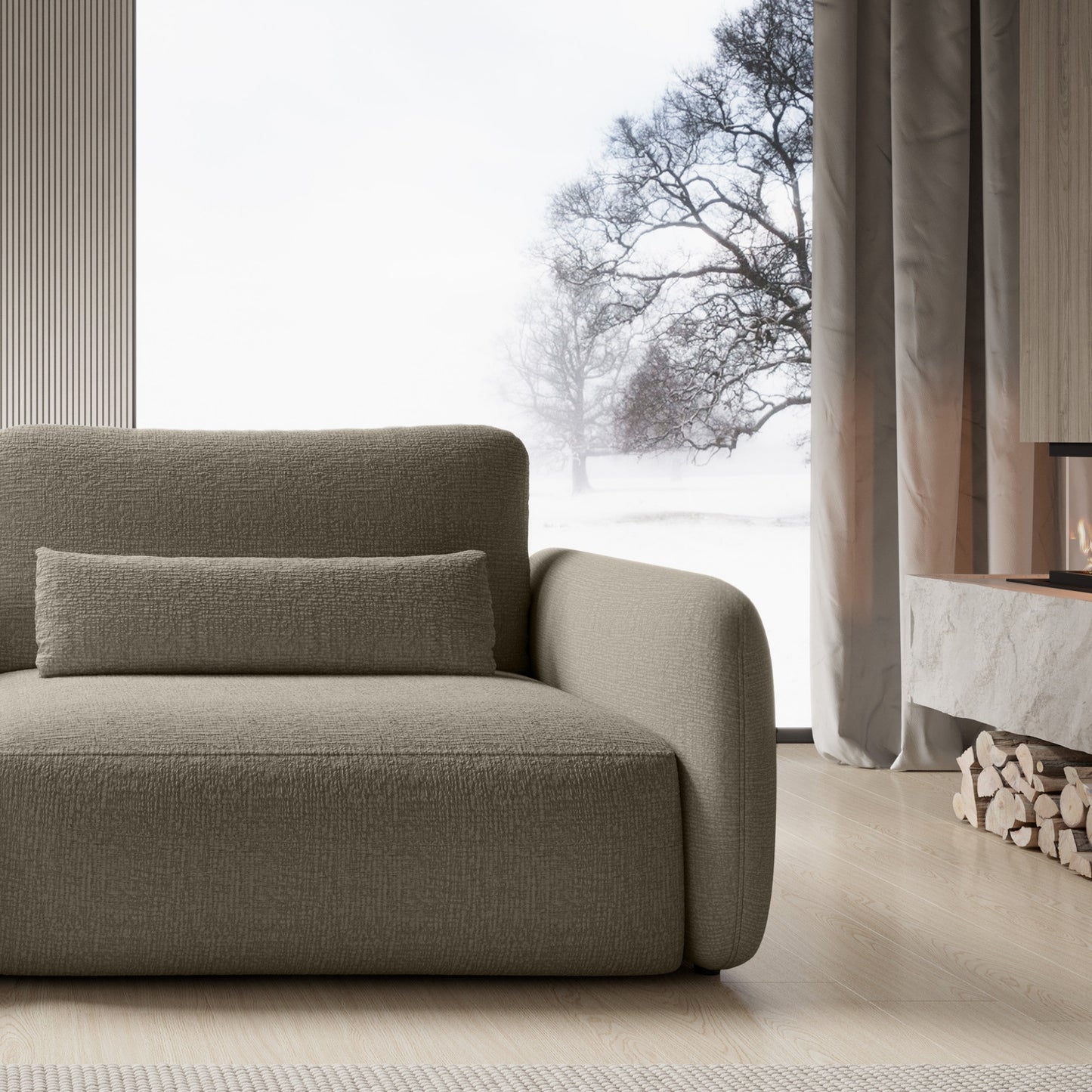 Dīvāns Moss 238/103/87 cm Fragola 25 - N1 Home