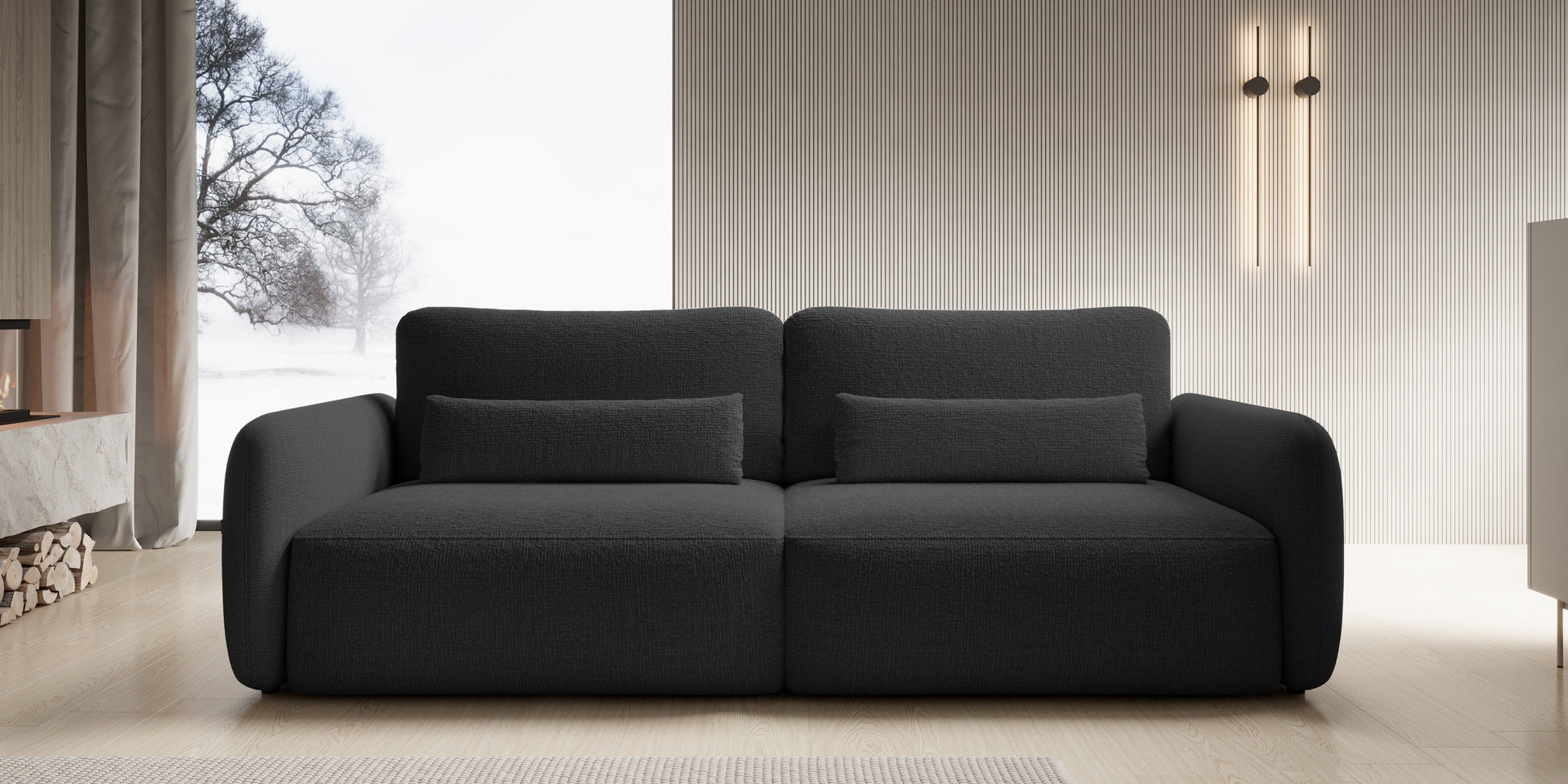 Dīvāns Moss 238/103/87 cm Fragola 105 - N1 Home