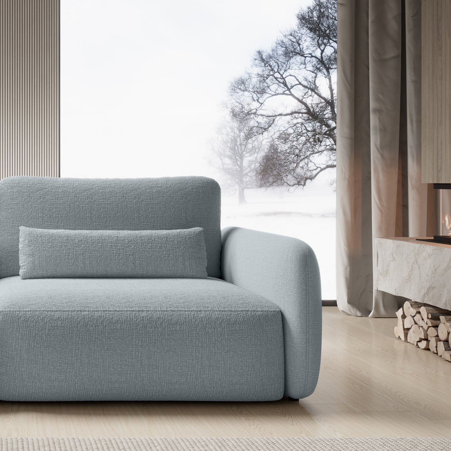 Dīvāns Moss 238/103/87 cm Fragola 85 - N1 Home