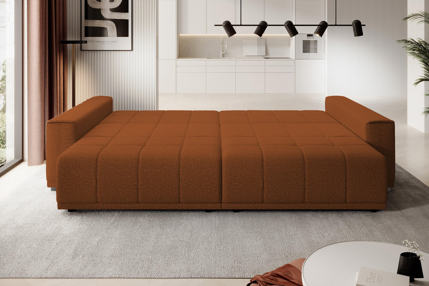 Dīvāns Mots 278/83/130 cm terakota - N1 Home