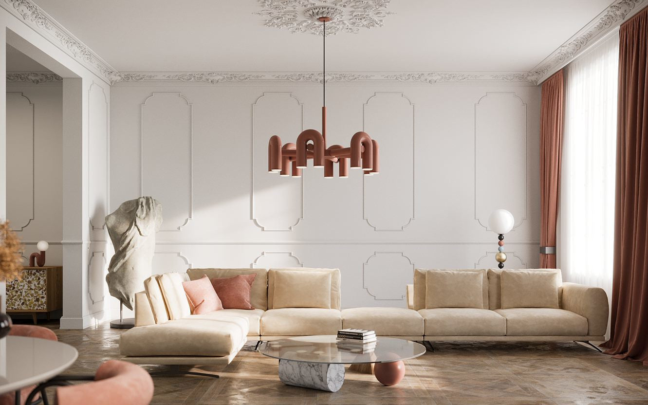 Dīvāns Soprano Corner Befame 303/232/88 cm bēšs